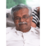 A happy client, Mr. K.S. Murthy, after his home interior design project in Hyderabad.