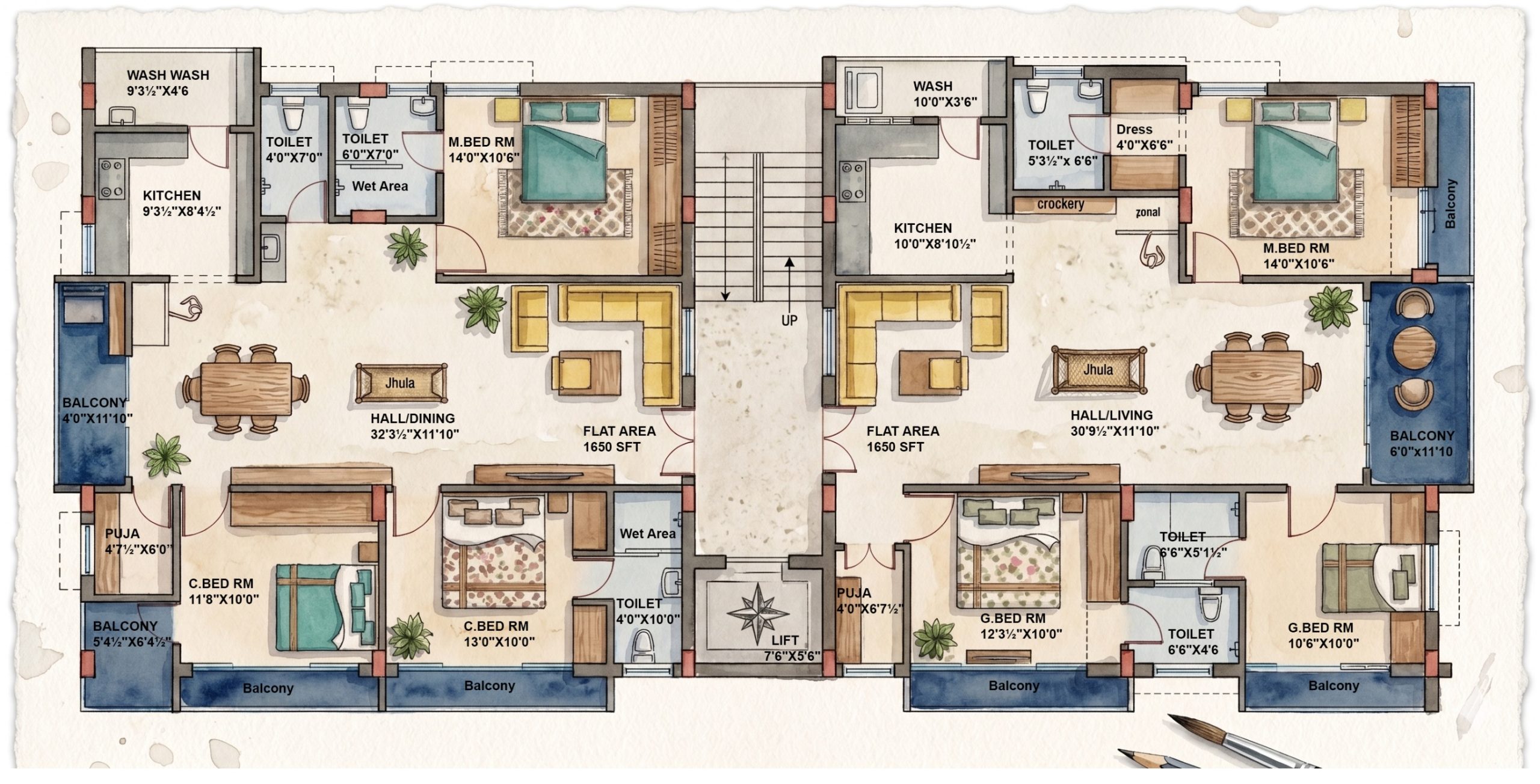 Nice Aavas Floor Plan